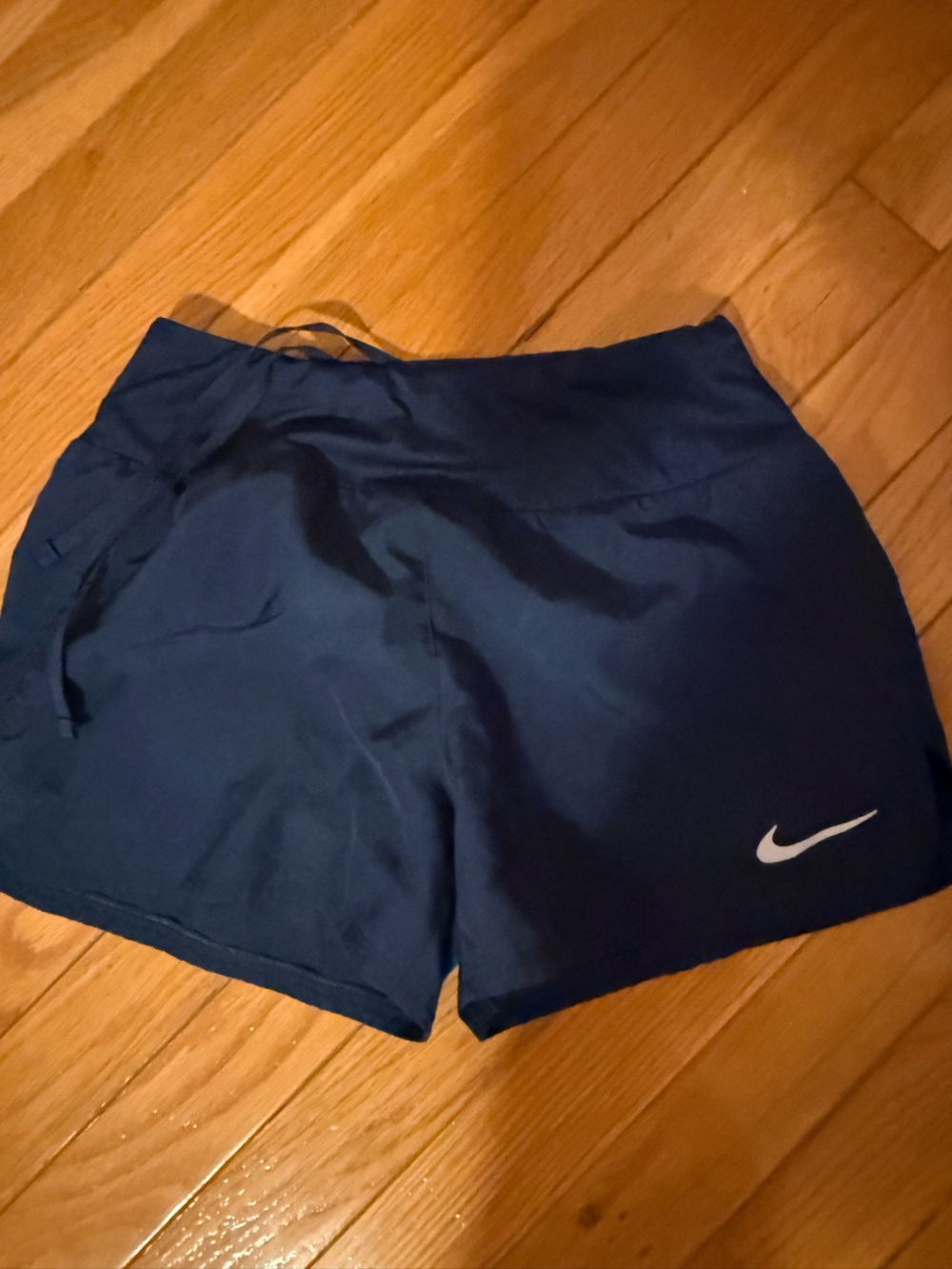 Nike women’s Navy Athletic Shorts - Performance Sports Bottoms
